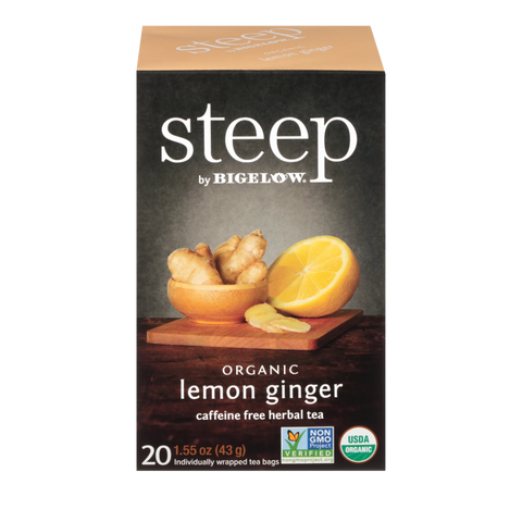 Organic Lemon Ginger Herbal Tea