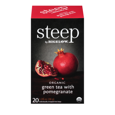 Organic Green Tea with Pomegranate